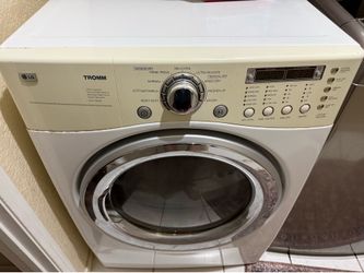 LG washer and dryer
