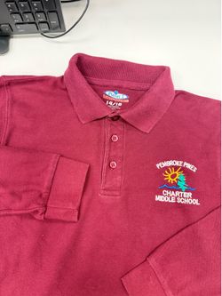 Pines Charter Middle Long Sleeve Size 14/16
