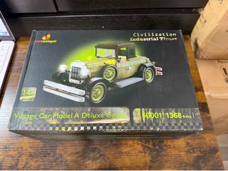 JMB Bricklayer Vintage Car Model Building Block Set 50001 (1368 PCS)