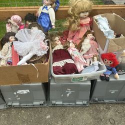 Vintage dolls 
