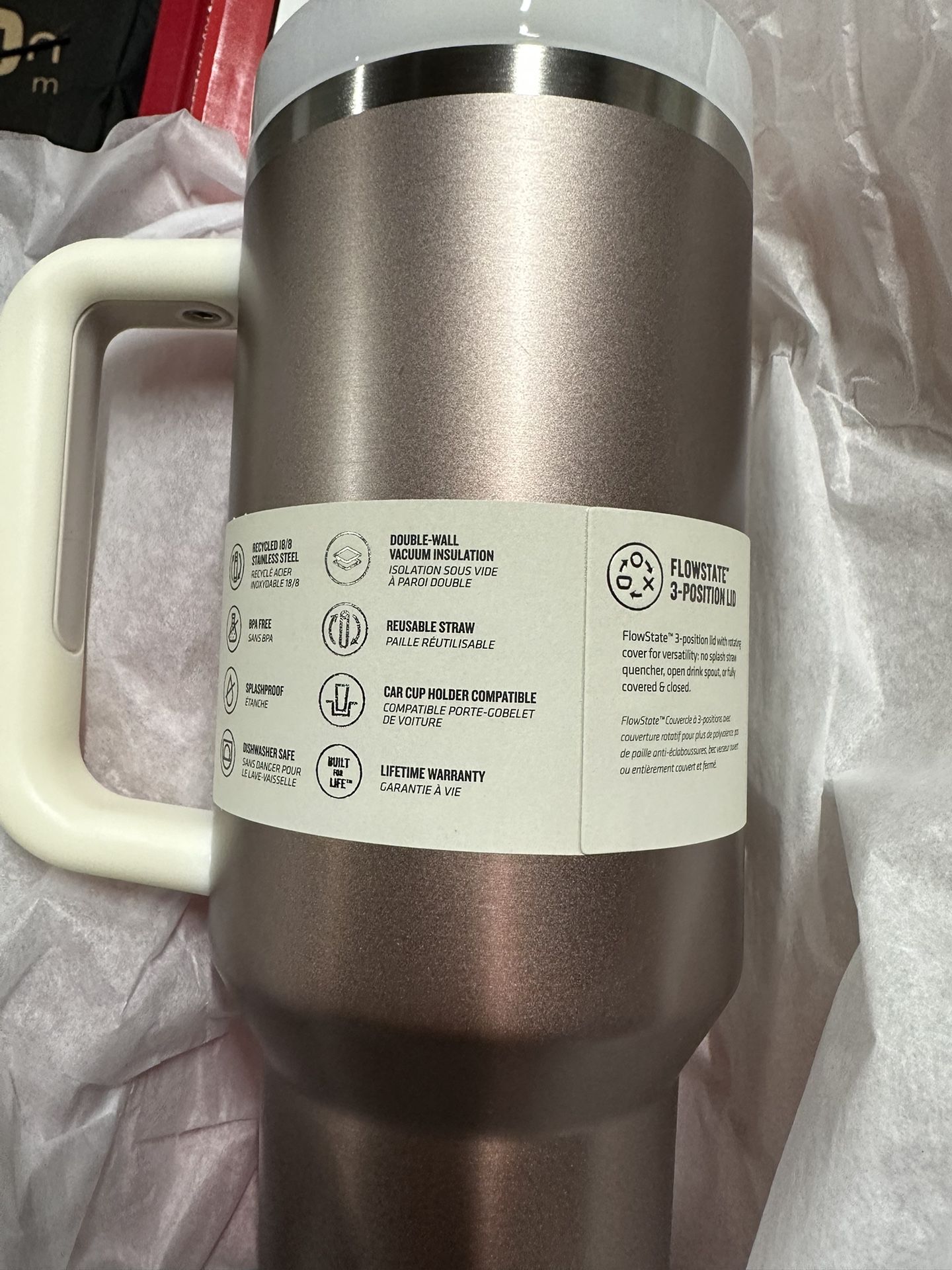 Stanley 40oz Stainless Steel H2.0 Flowstate Quencher Tumbler Basic Brown -  Hearth & Hand with Magnolia for Sale in Warren, MI - OfferUp