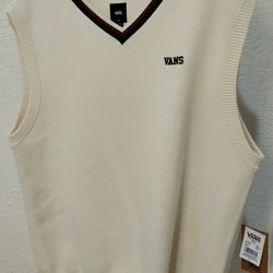 NEW Vans Earlham Sweater Vest (L)