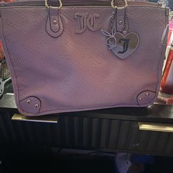 pink juicy couture bag (big, spacious)
