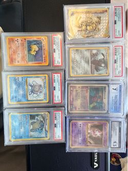 Pokemon psa lot!  Make offer