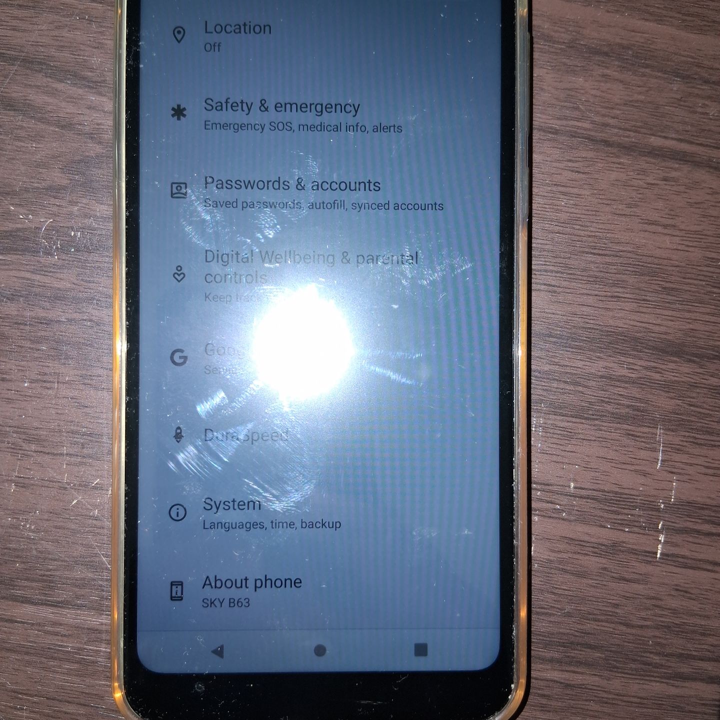 SKY B63 Dual simunlocked