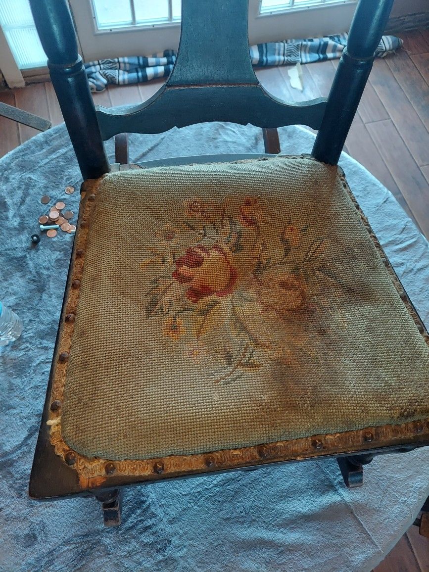Antique rockin chair