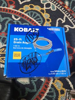 Kobalt 25-ft drain auger
