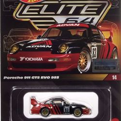 Hot Wheels Elite64 Porsche 911 GT2 EVO 993 Factory Sealed Box RLC Sold Out