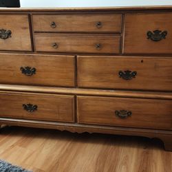 Wooden Vintage Dresser