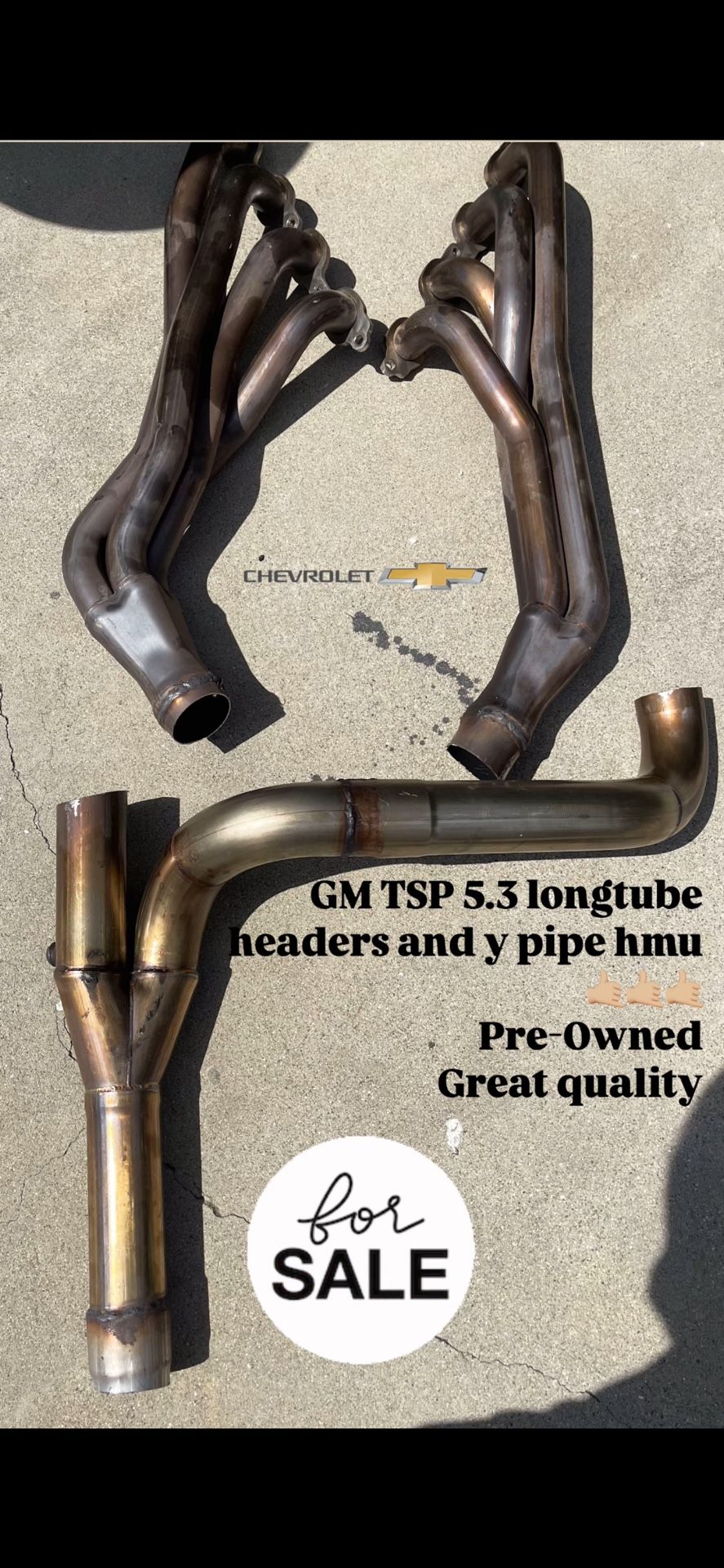 Texas Speed Performance 5.3 Long Tube Headers