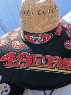 49ers Straw Hat