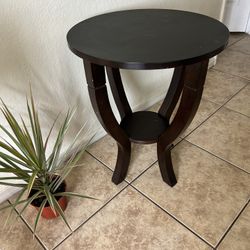 Brown Table 25 inches tall  20 inches long