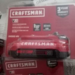 Craftsman 2.0 Ah Lithium Ion Battery Pack 20 Volts