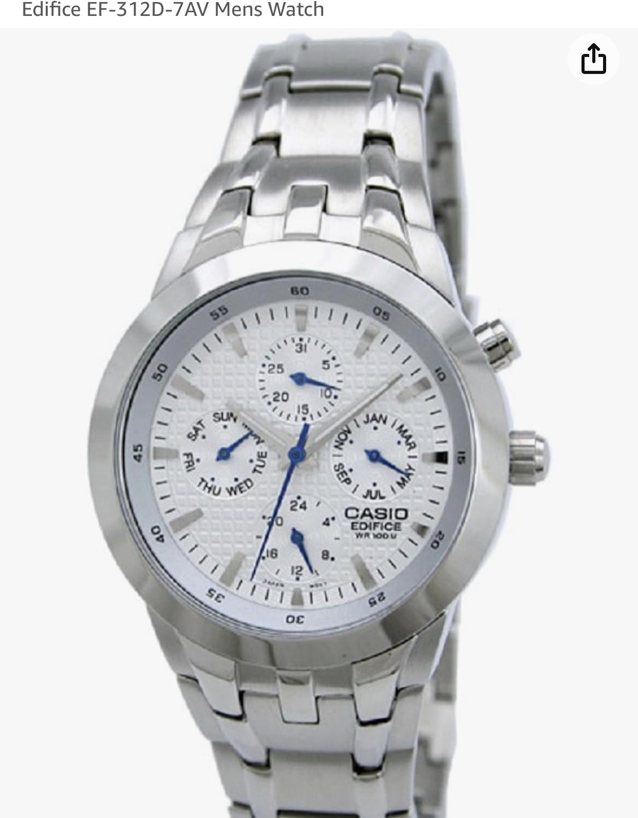Men’s Casio Edifice Vintage Watch