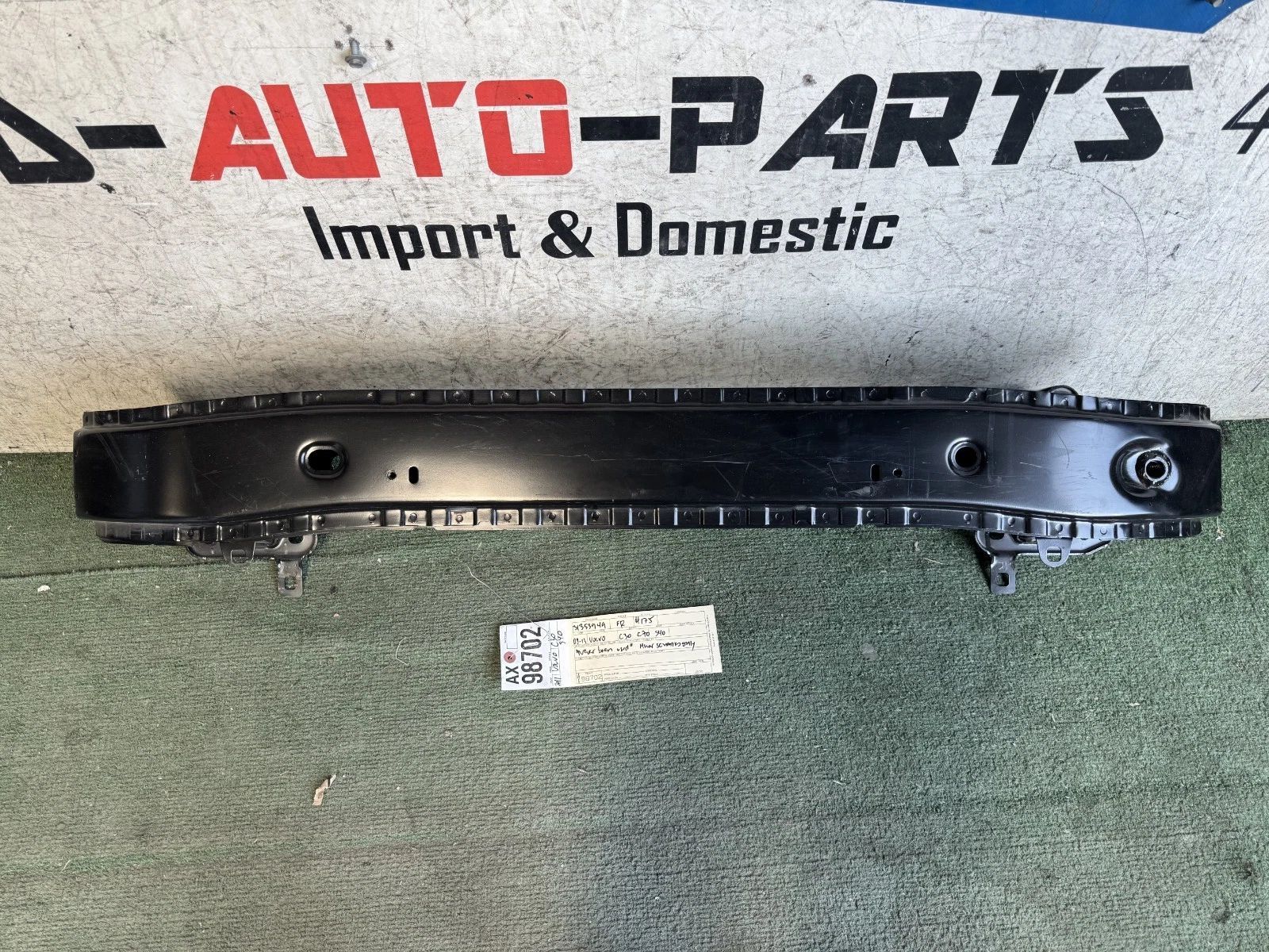 2017  - 2020 HYUNDAI ELANTRA FRONT BUMPER REINFORCEMENT REBAR OEM AY82099