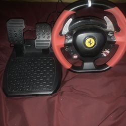 Ferrari Thrustmaster gaming steering wheel