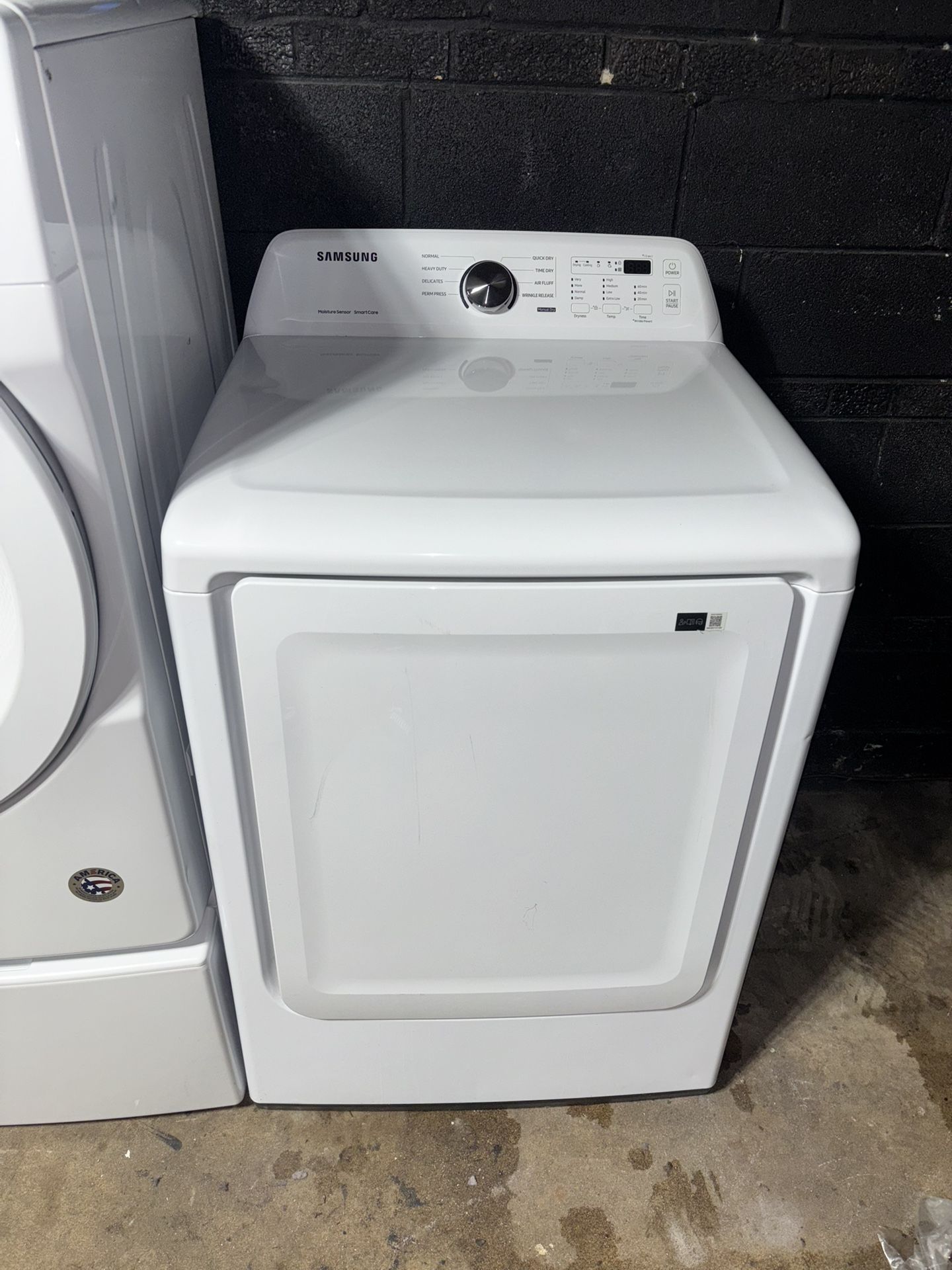Samsung Gas Dryer 