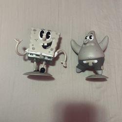 [NO BOX] Spongebob And Patrick Figurines