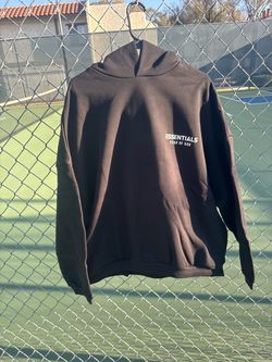 Essential hoodies black and white small,medium, large, XL