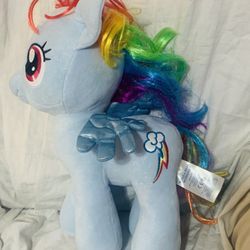 Build A Bear, My Little Pony, Rainbow Dash Plush