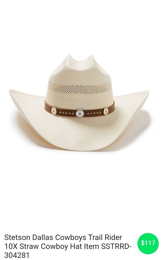 Dallas Cowboys Stetson Hat