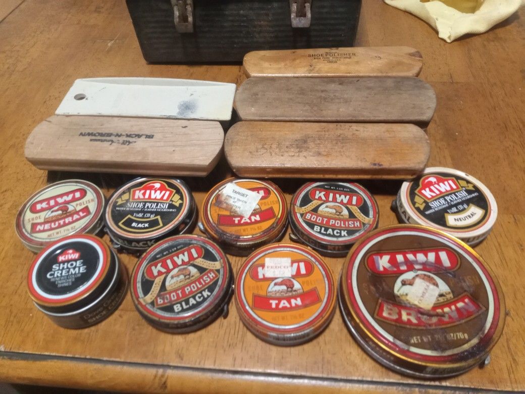 Vintage Shoe Shine Kit