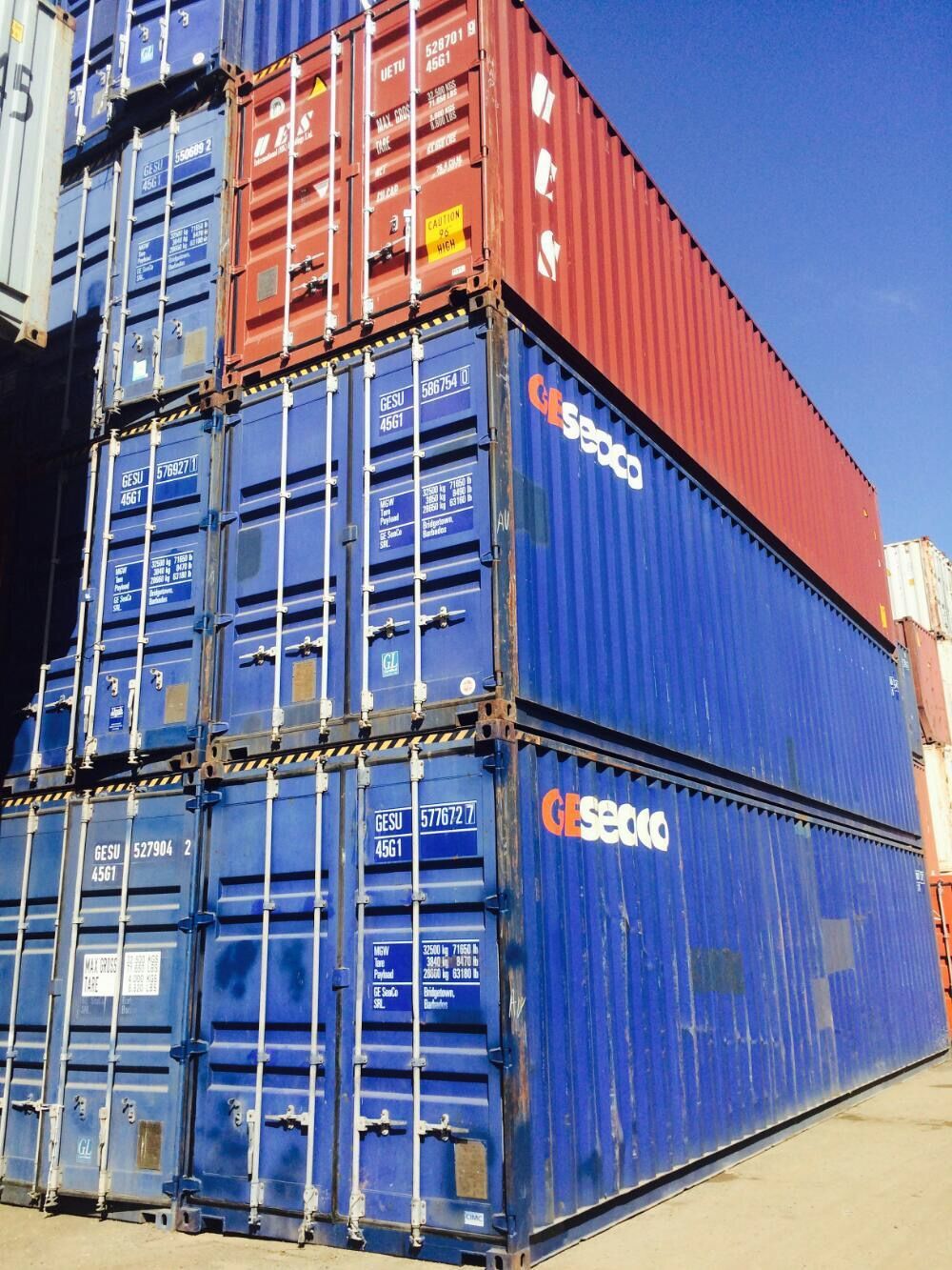 40ft container high cube and standard