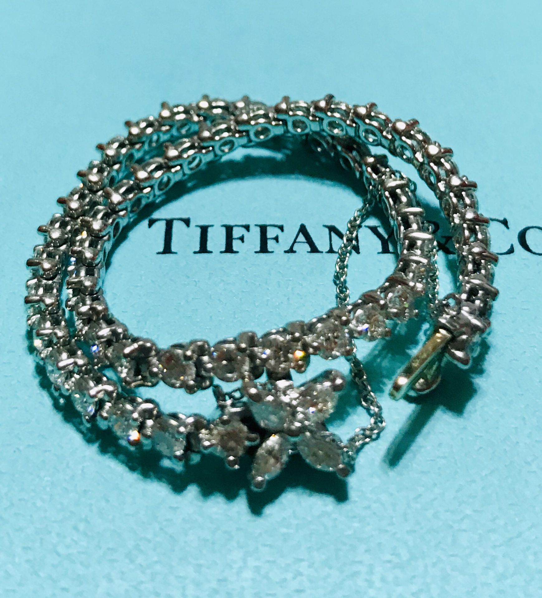 Tiffany & Co - Victoria Platinum and Diamond Bracelet