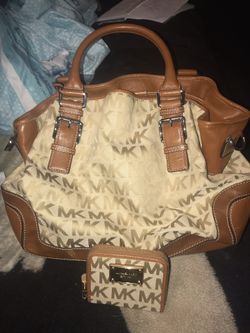 Michael Kors purse and wallet