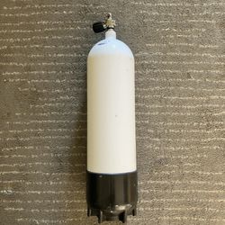 Faber Blue Steel 85 Cu Ft Scuba Tank With New Hydro And Vip, New Over $400 