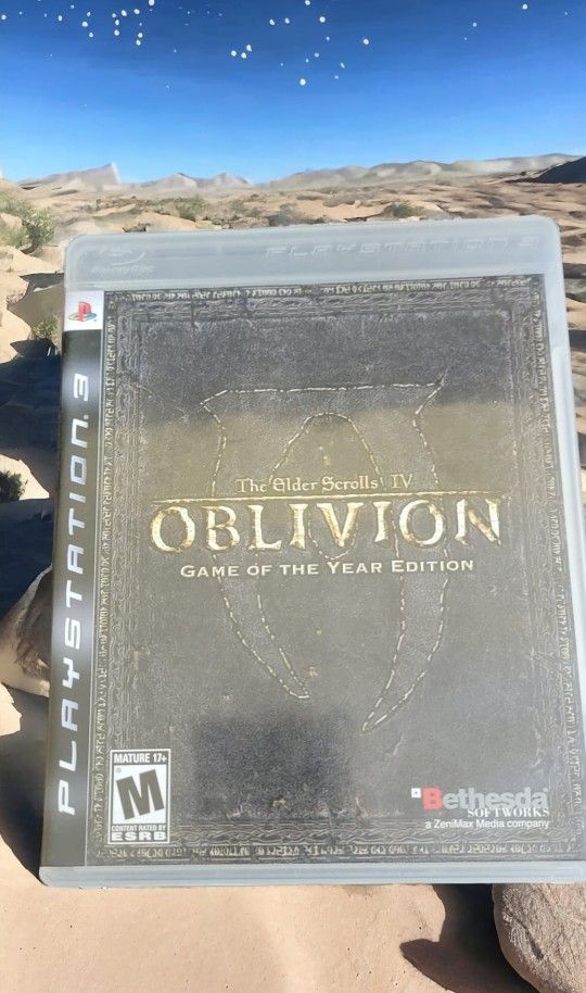 Elder Scrolls IV Oblivion Game of the Year Edition (Sony PS3 2007) 