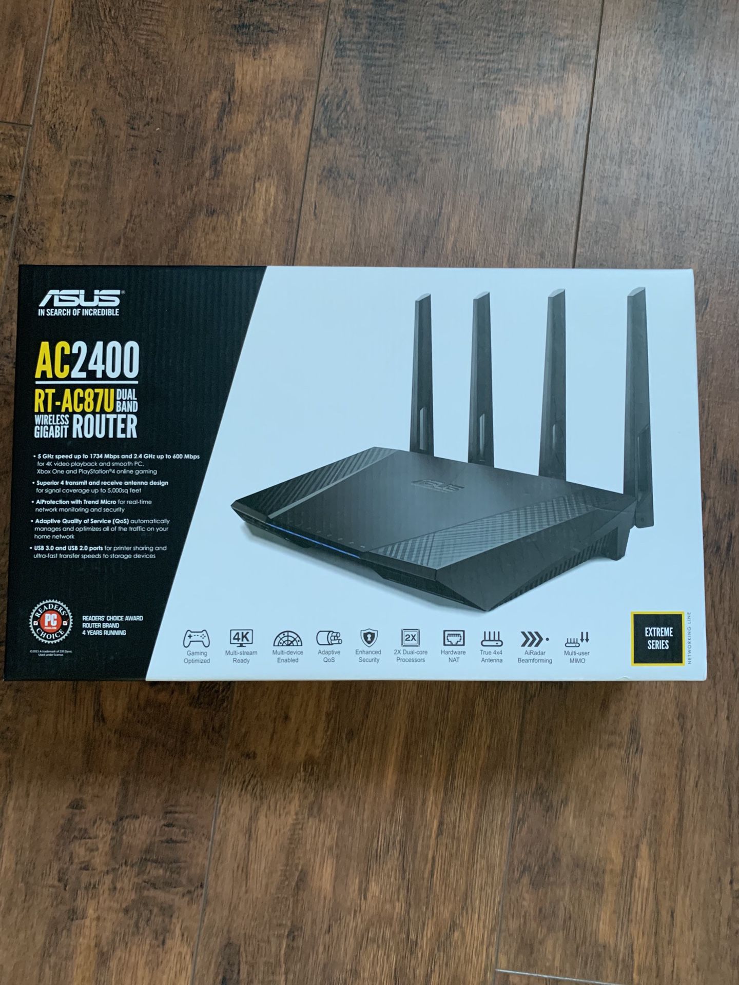 Asus RT-AC87U Dual Band Gaming Wireless Gigabit Router