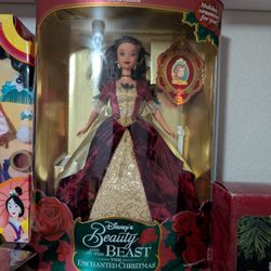 Disney BatB enchanted Christmas Belle Doll