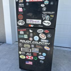 Working Refrigerator Used As Beer Keg Cooler
