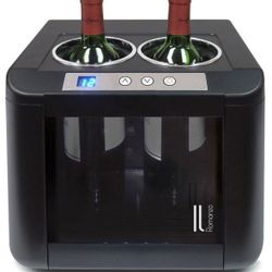 Vinotemp 2-Bottle Thermoelectric Open Wine Cooler (BRAND NEW IN BOX)