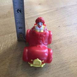 1993 Rare Ronald McDonald Red Shoe Car No Packaging Never Played With
