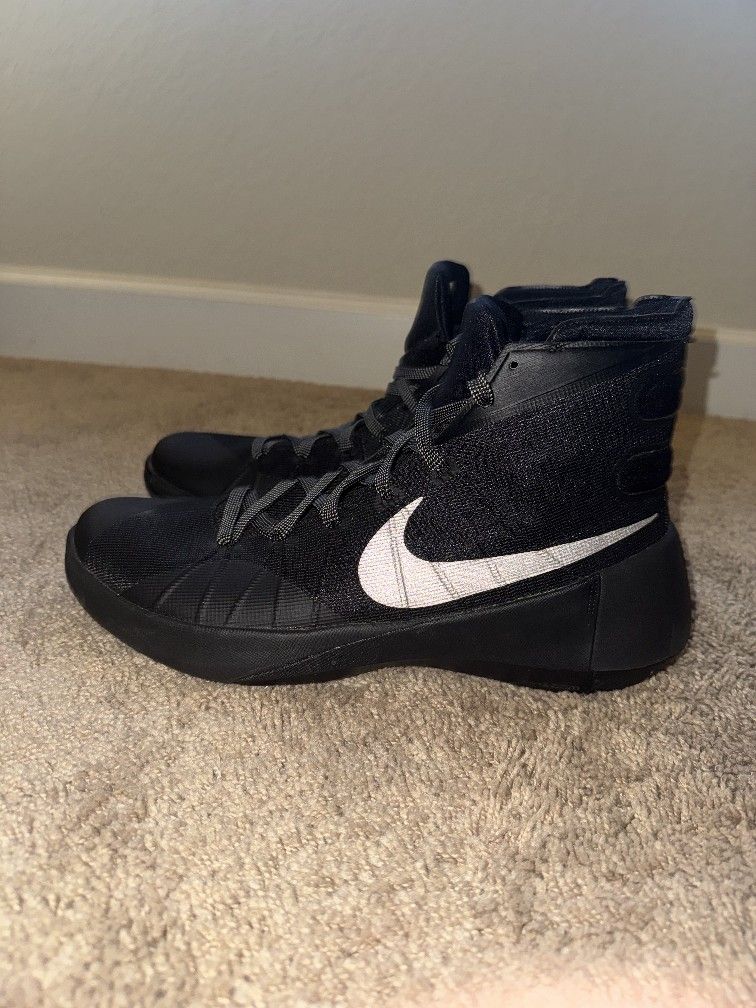 Nike Zoom Hyperdunk 2015 New Hi Basketball Sneaker Size 12.5 Black 749561-001