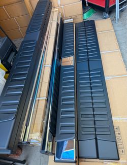 Estribos Escalones 2024 to 2027 Toyota Tacoma Crew Cab Running Boards