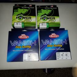 Fishing Line For The Low 10$ A Box Or 4 For 30$