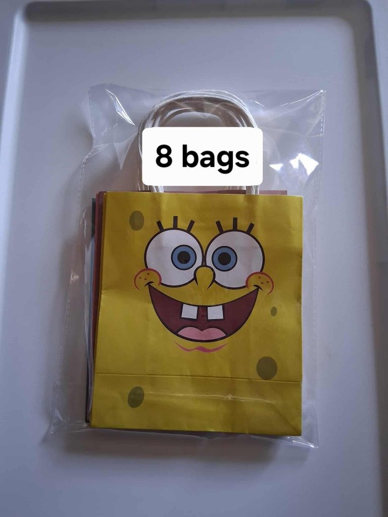 SpongeBob Squarepants 8 Piece Treat Bags