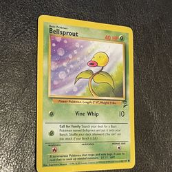 Bellsprout Pokémon card 66/130 