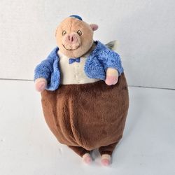 Disney Chicken Little Runt Of The Litter Pig Plush Chubby Stuffed Animal 8”