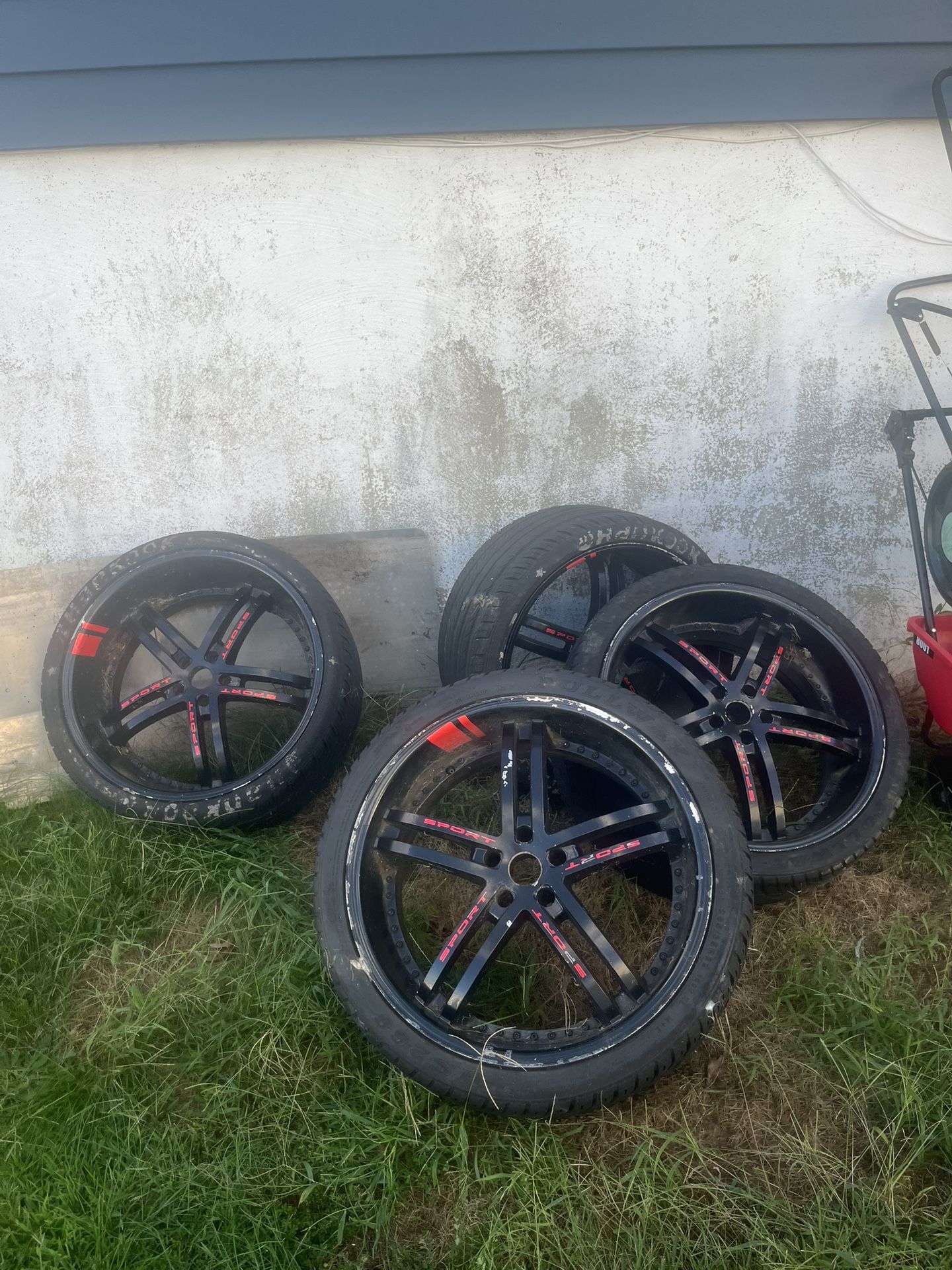 22” Rims That Will Fit On Any Charger Or Dodge 