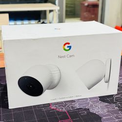 GOOGLE NEST CAM 1080p night vision Outdoor//Indoor 2 Pack NEW IN BOX