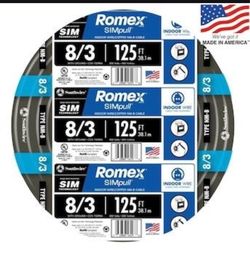 Want to buy 8-3 Romex Wire 125ft , 50 ft