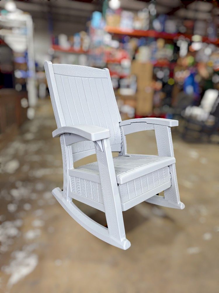 Suncast Rocking Chair with Storage