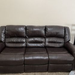 Recliner sofa Set With love seats (5 seater)