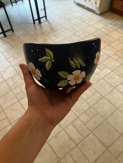 Hand painted bowl