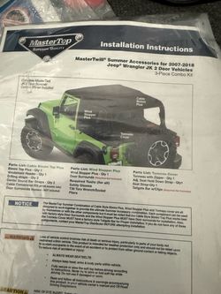 Jeep rag top