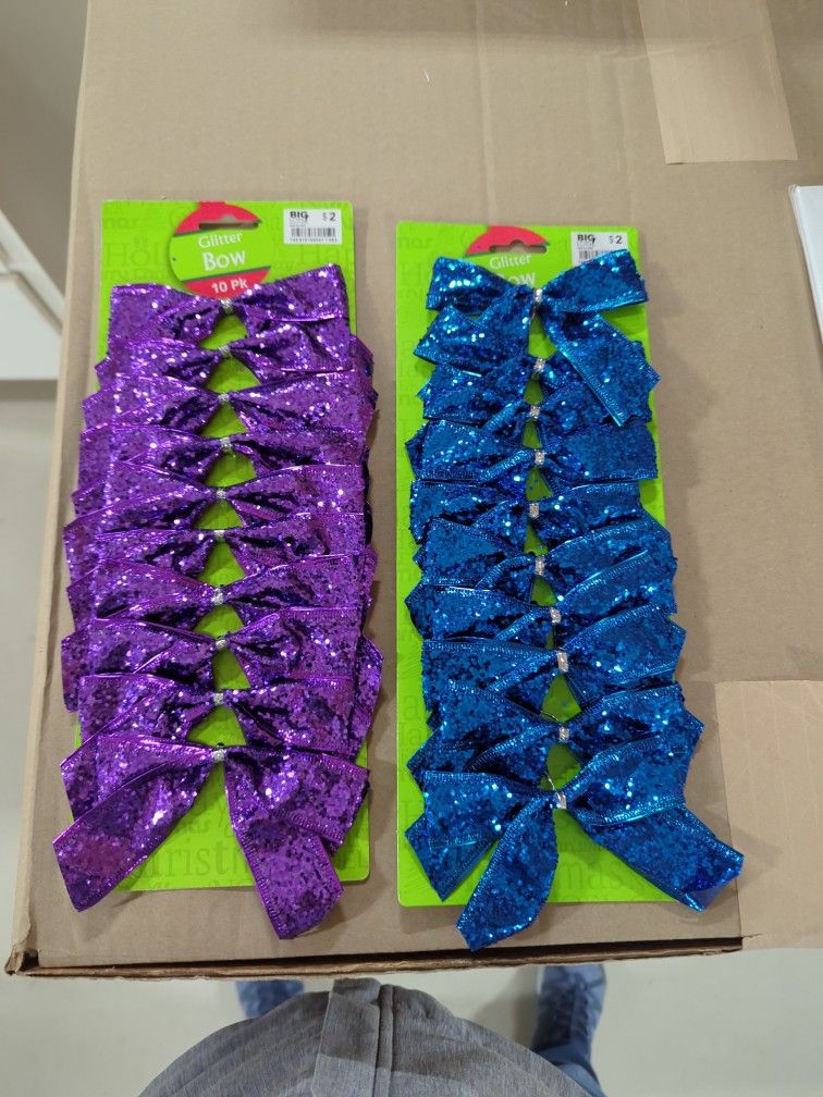 Glitter Bows